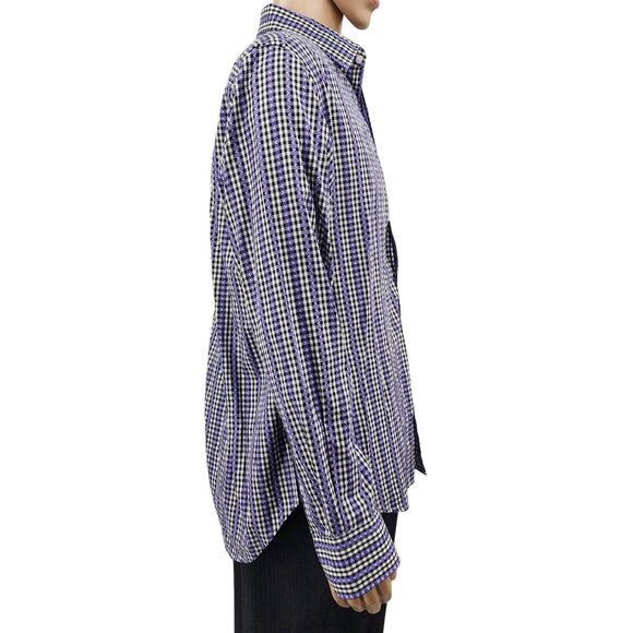 Robert Graham Mens Classic Fit Checkered Long Sleeve Shirt Large - Picture 2 of 13